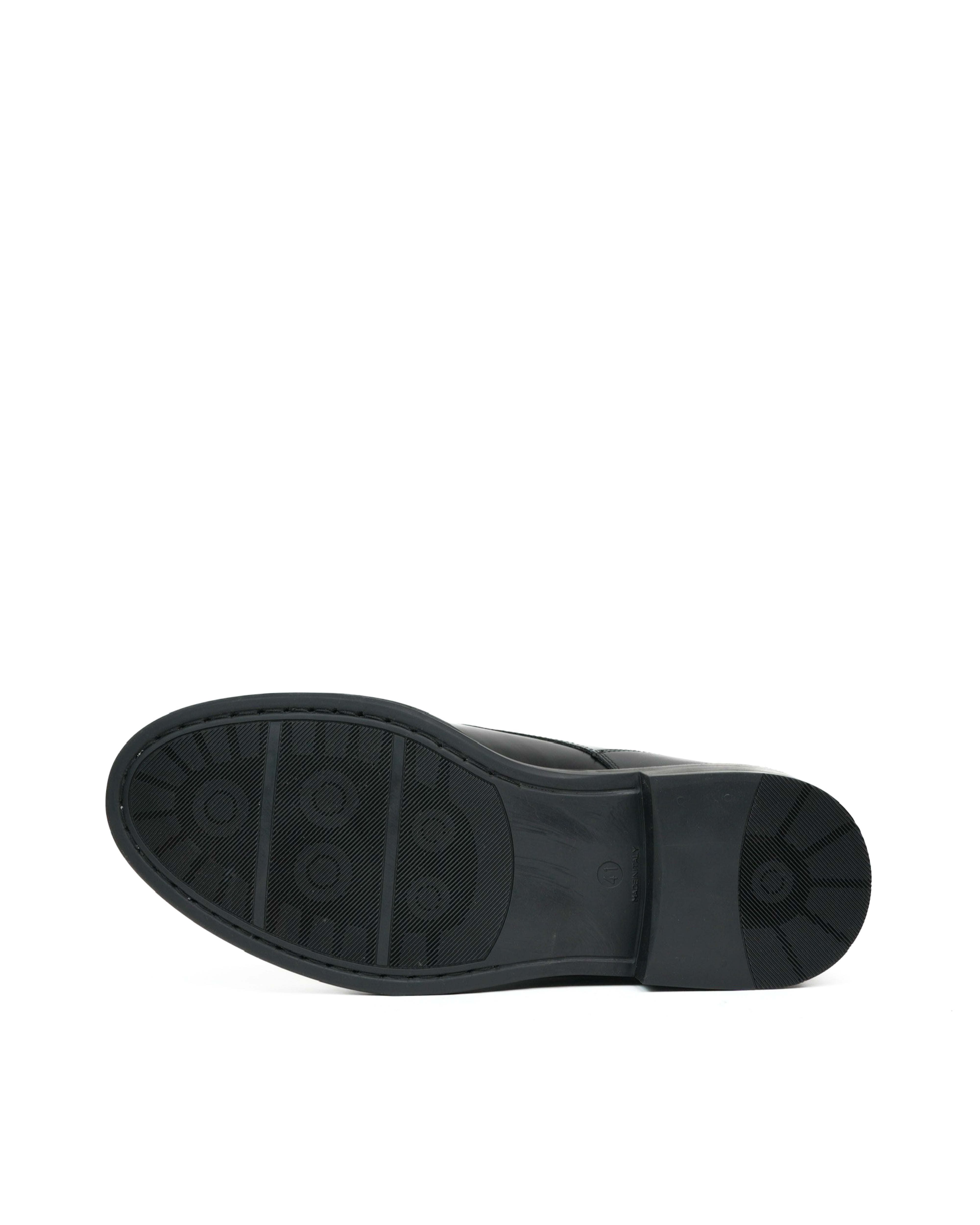 Scarpe Derby di lusso SHALAPI LEO 1.1 in nero lucido
