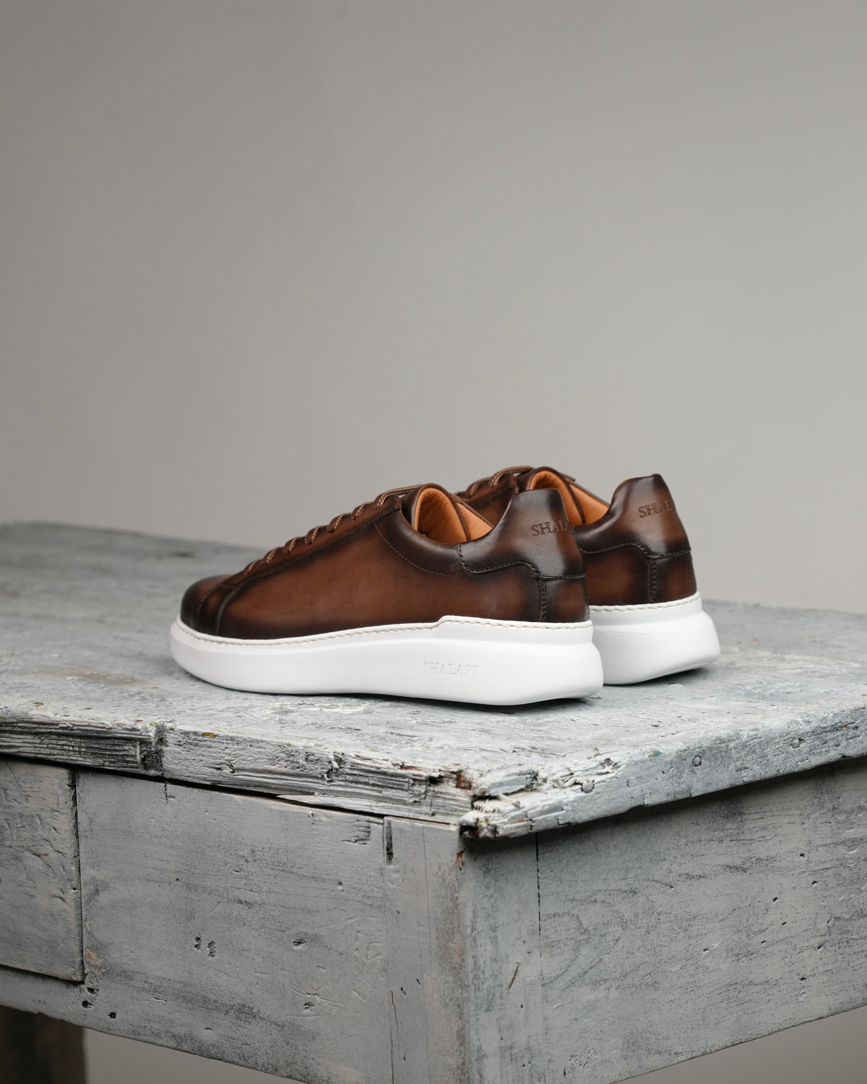 Sneakers classiche Flaty di lusso SHALAPI 1.1 in marrone