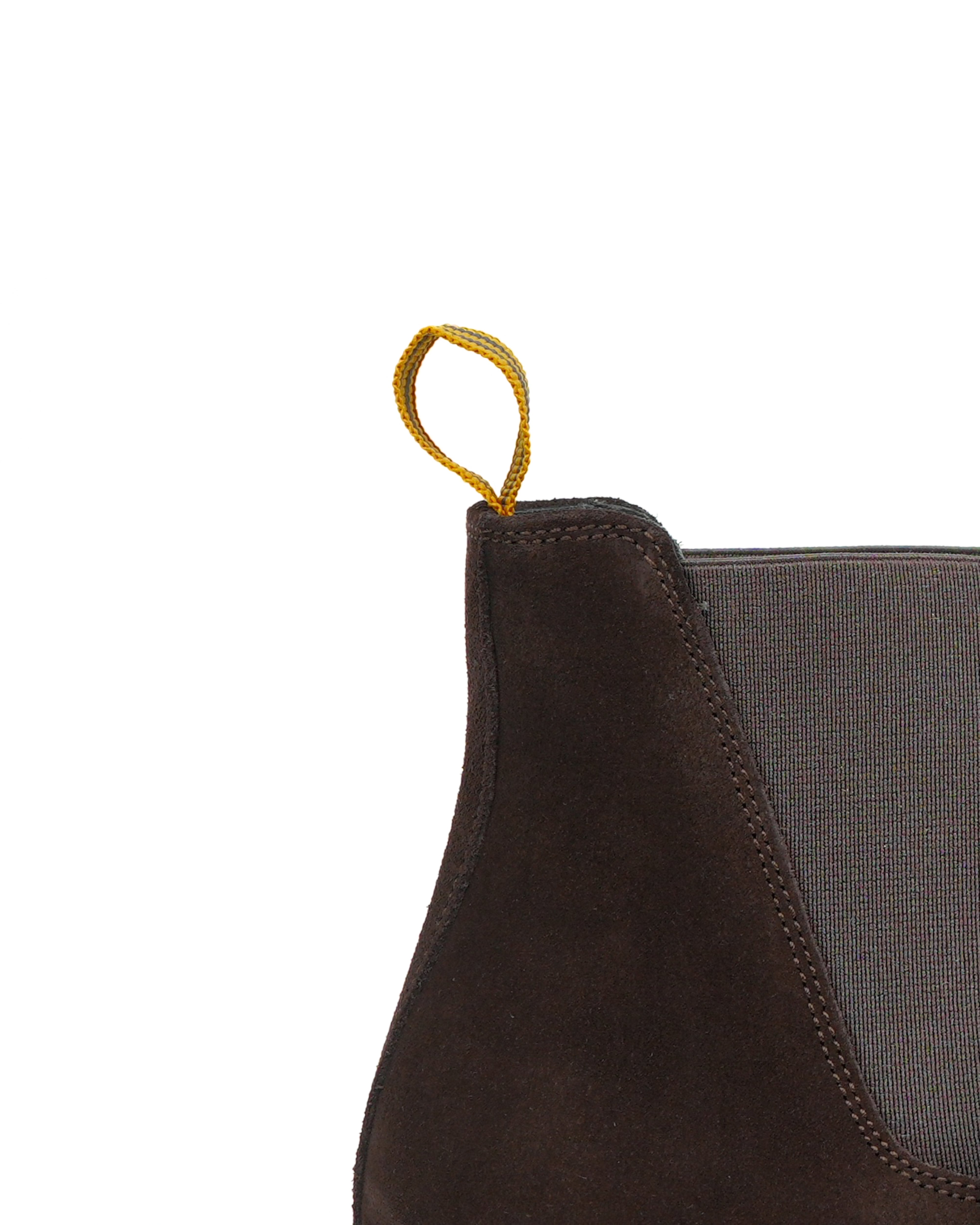 Stivali da strada di lusso SHALAPI 1.1 in pelle scamosciata marrone