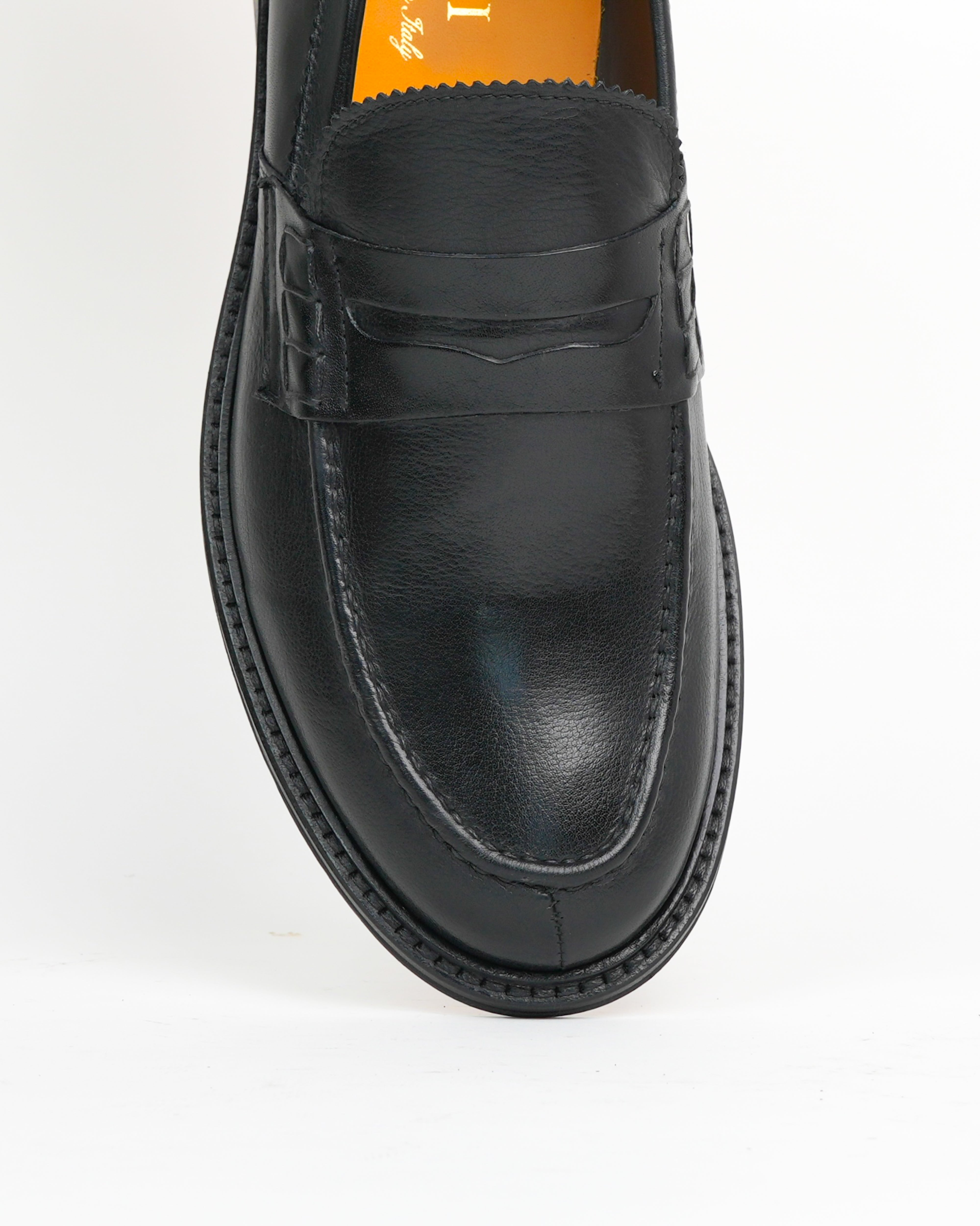 Mocassini SHALAPI Matera 1.1 da uomo in bufalo nero