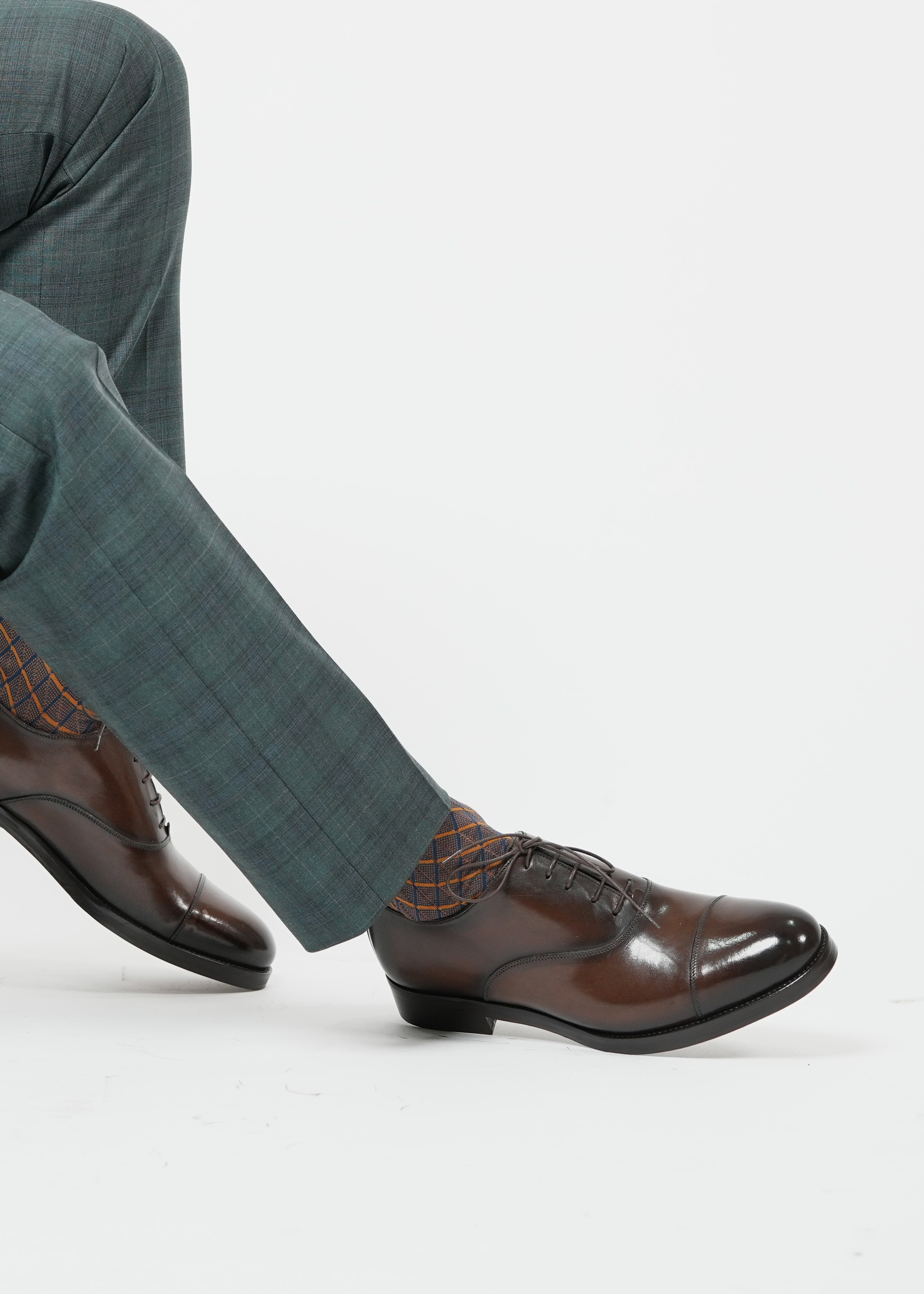 SHALAPI Florence 1.1 oxford classica da uomo in marrone