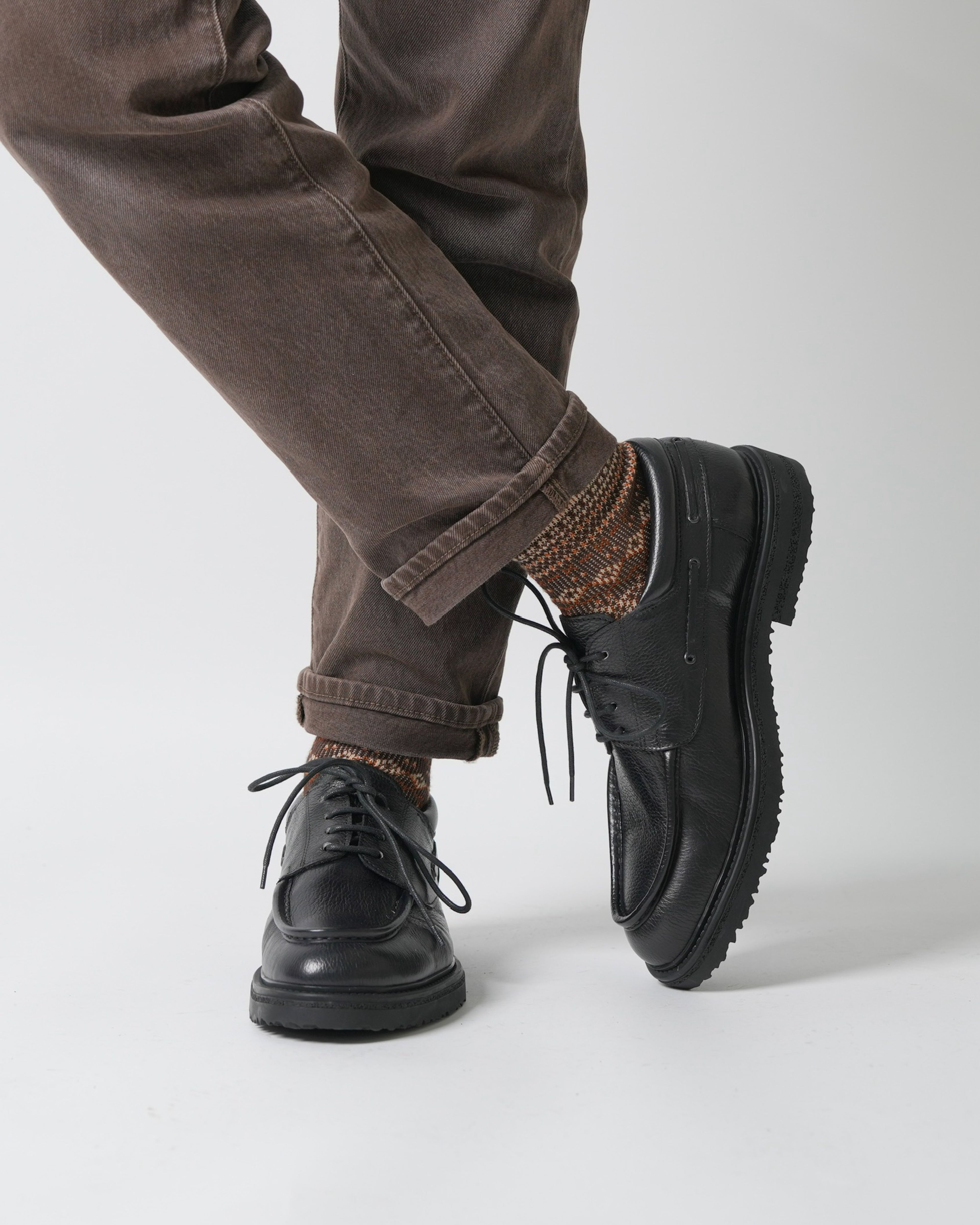 Scarpe di lusso SHALAPI Ferrari 1.1 nere