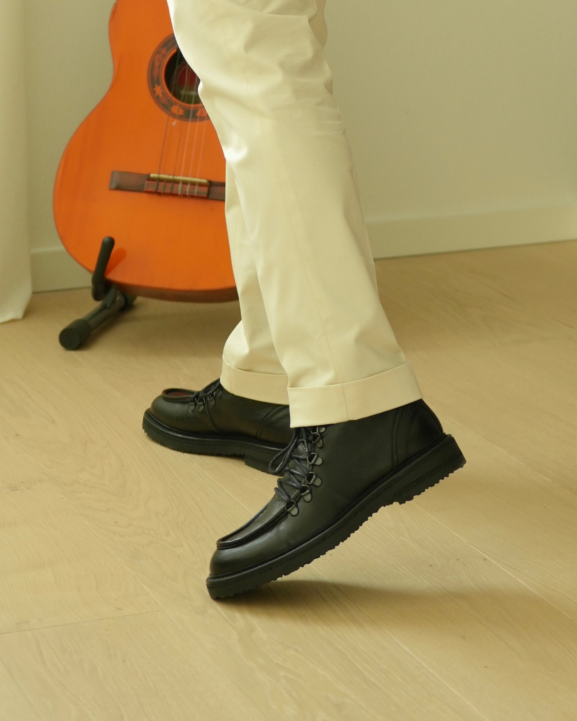 Stivali Lamborghini di lusso SHALAPI 1.1 in nero