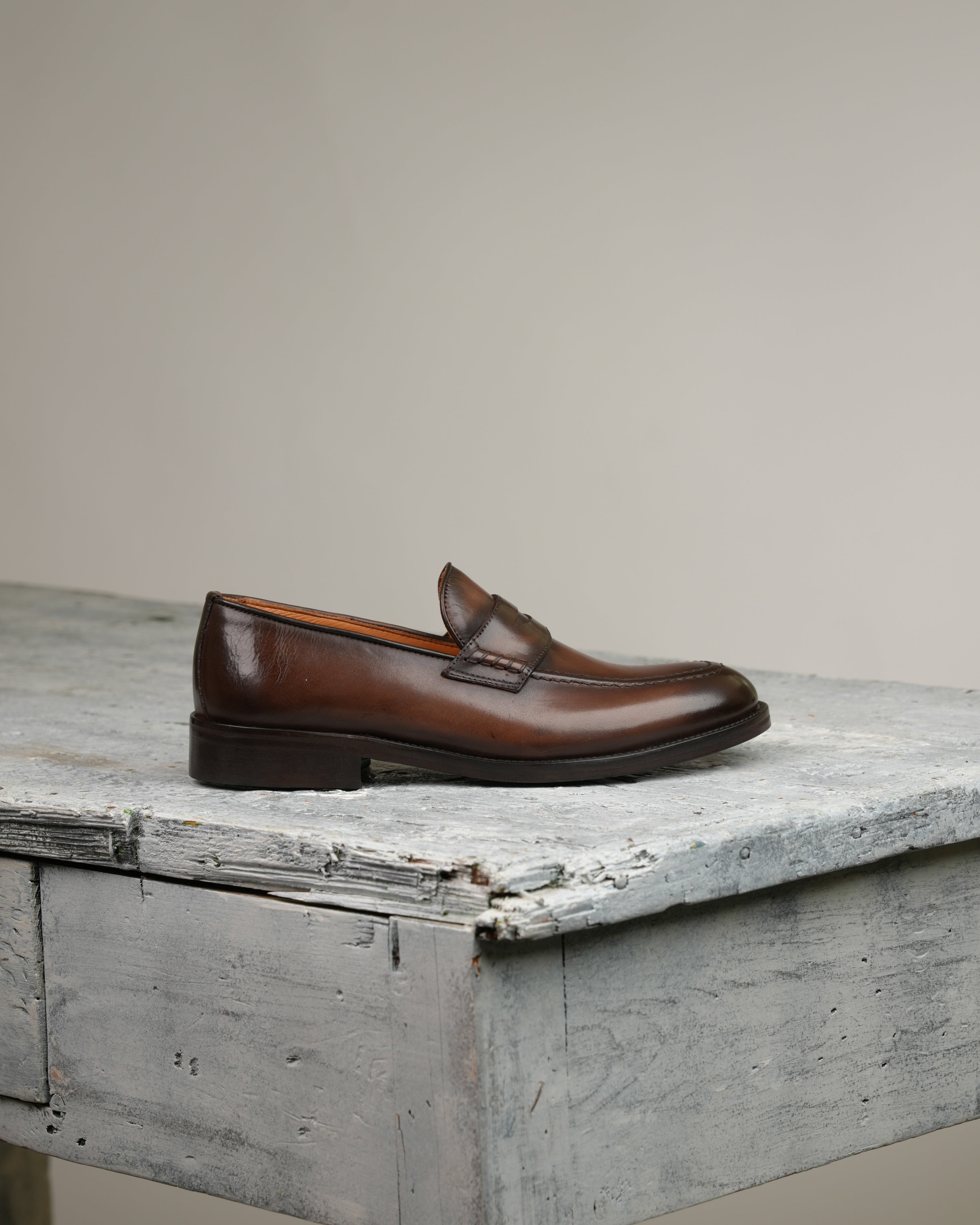 Mocasines SHALAPI Napoli 1.1 para hombre en color marrón