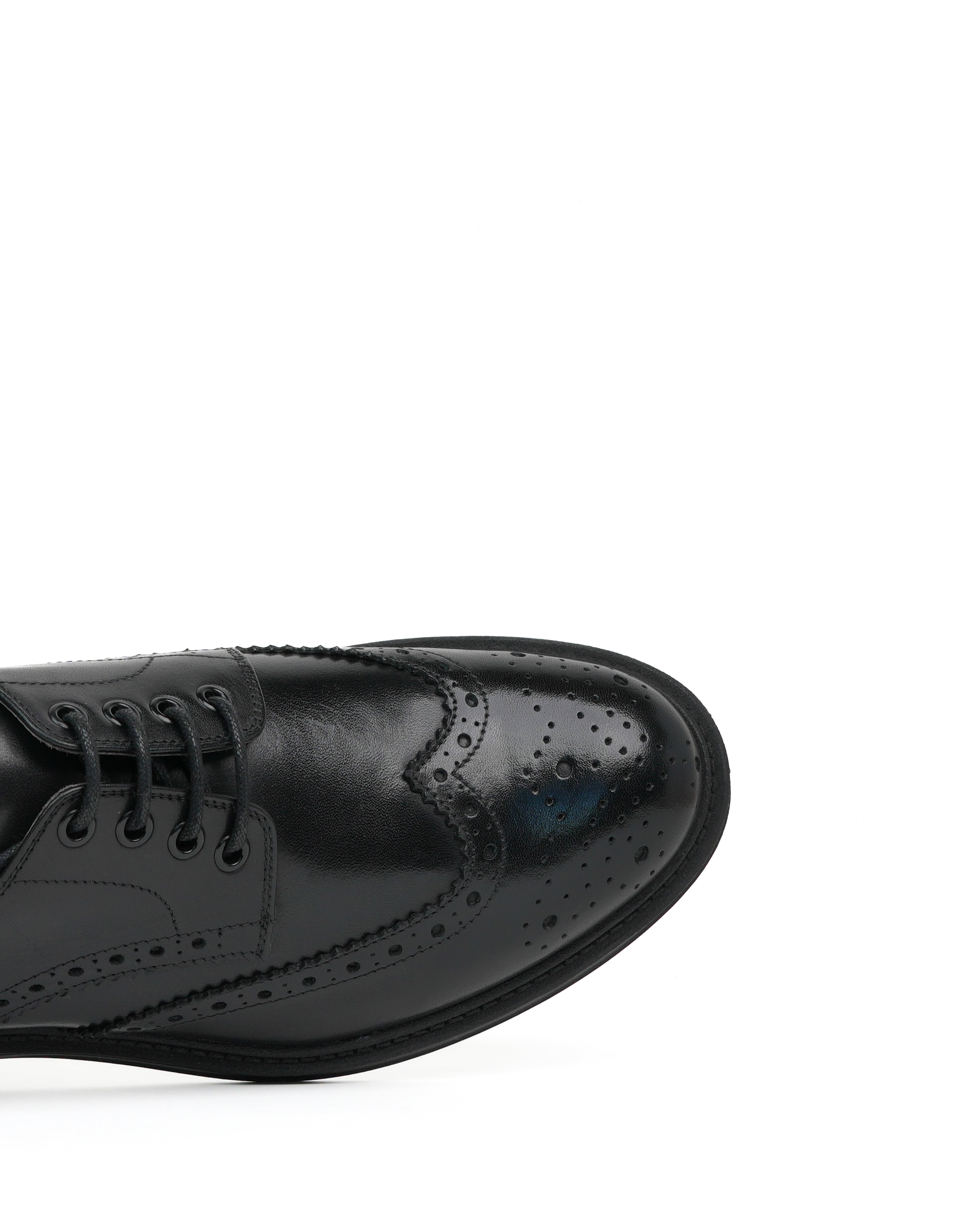 Scarpe Derby Richmond di lusso SHALAPI 1.1 in pelle scamosciata nere