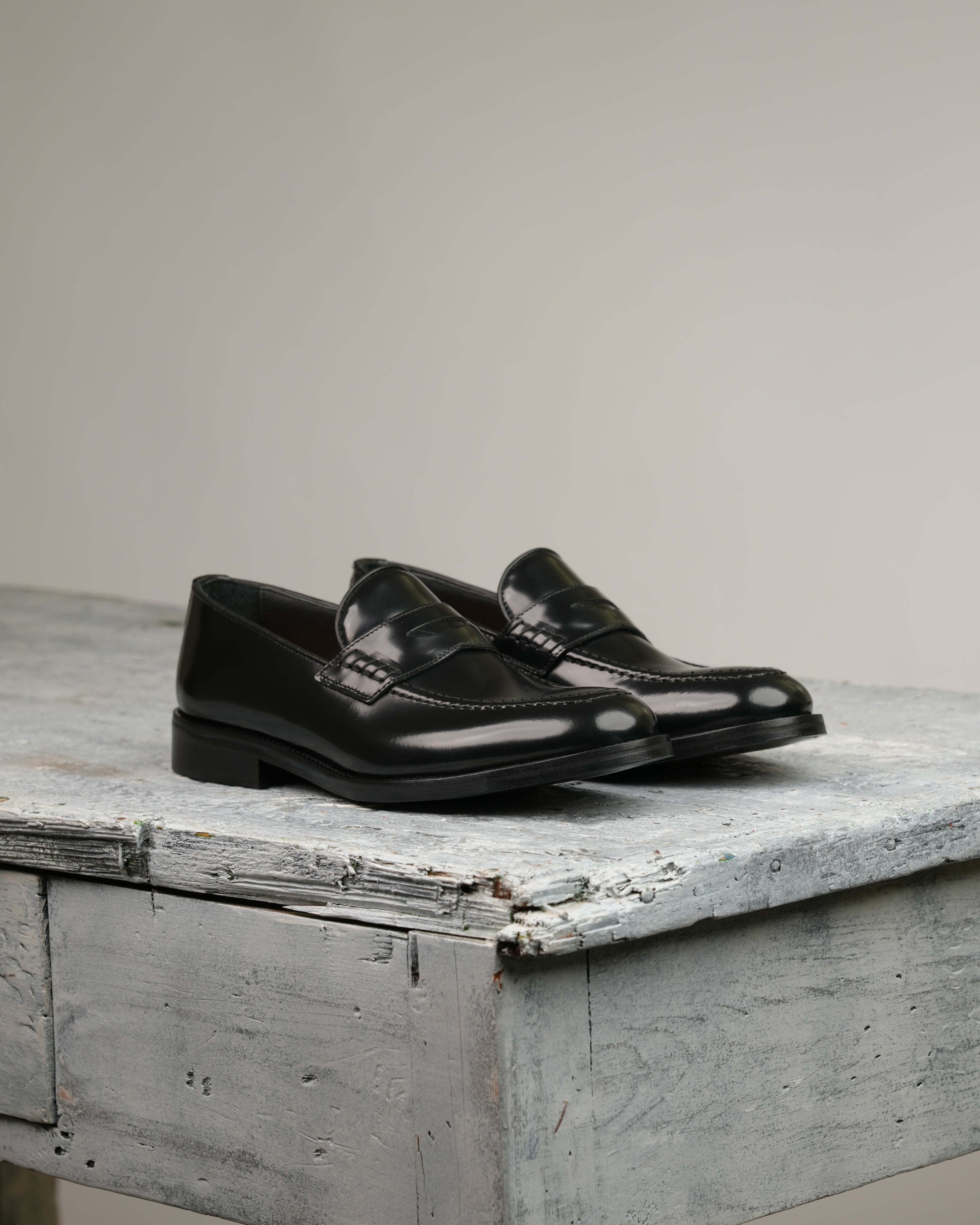 Mocasines SHALAPI Napoli 1.1 para hombre en negro