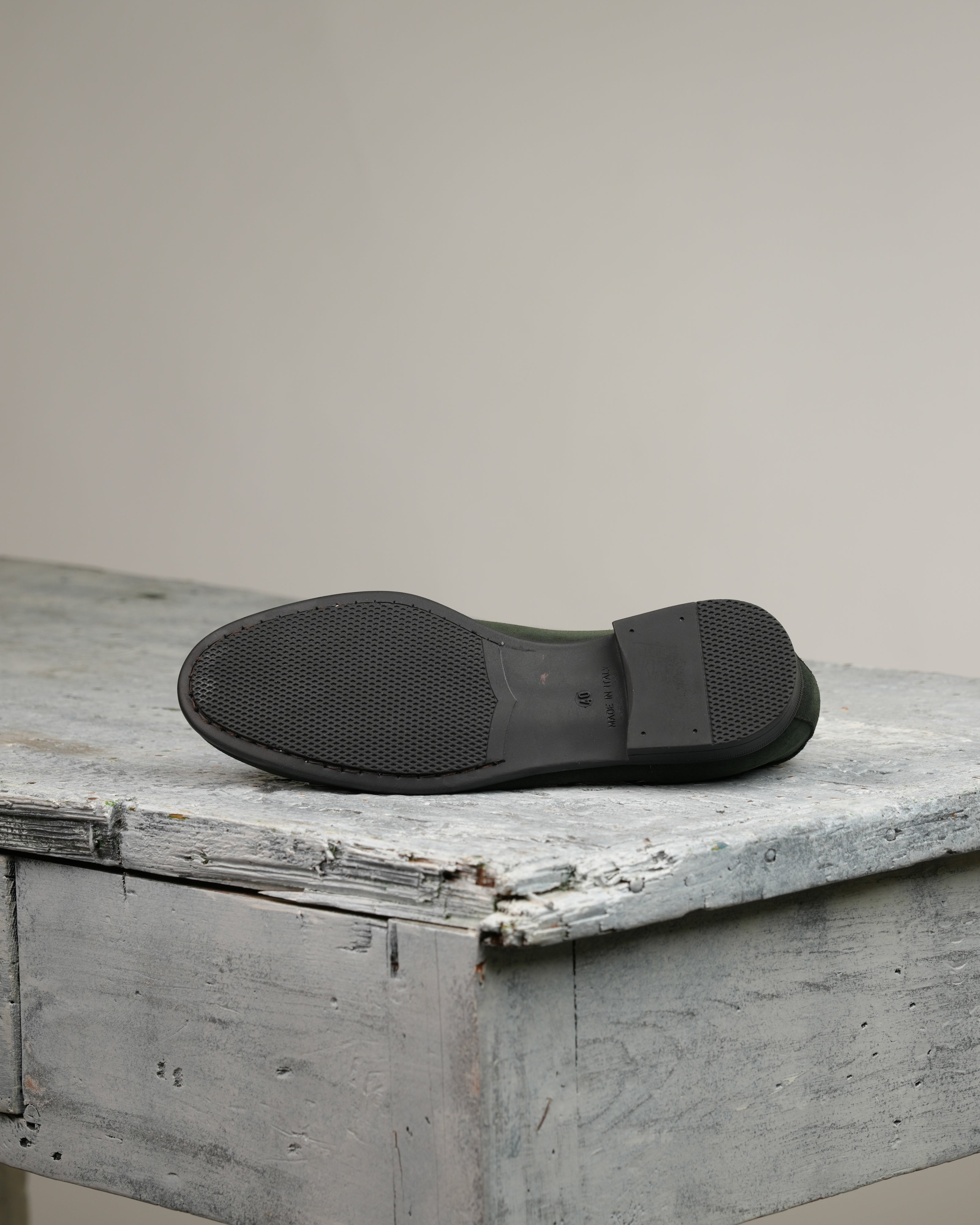 Mocasines Marechiaro de ante verde