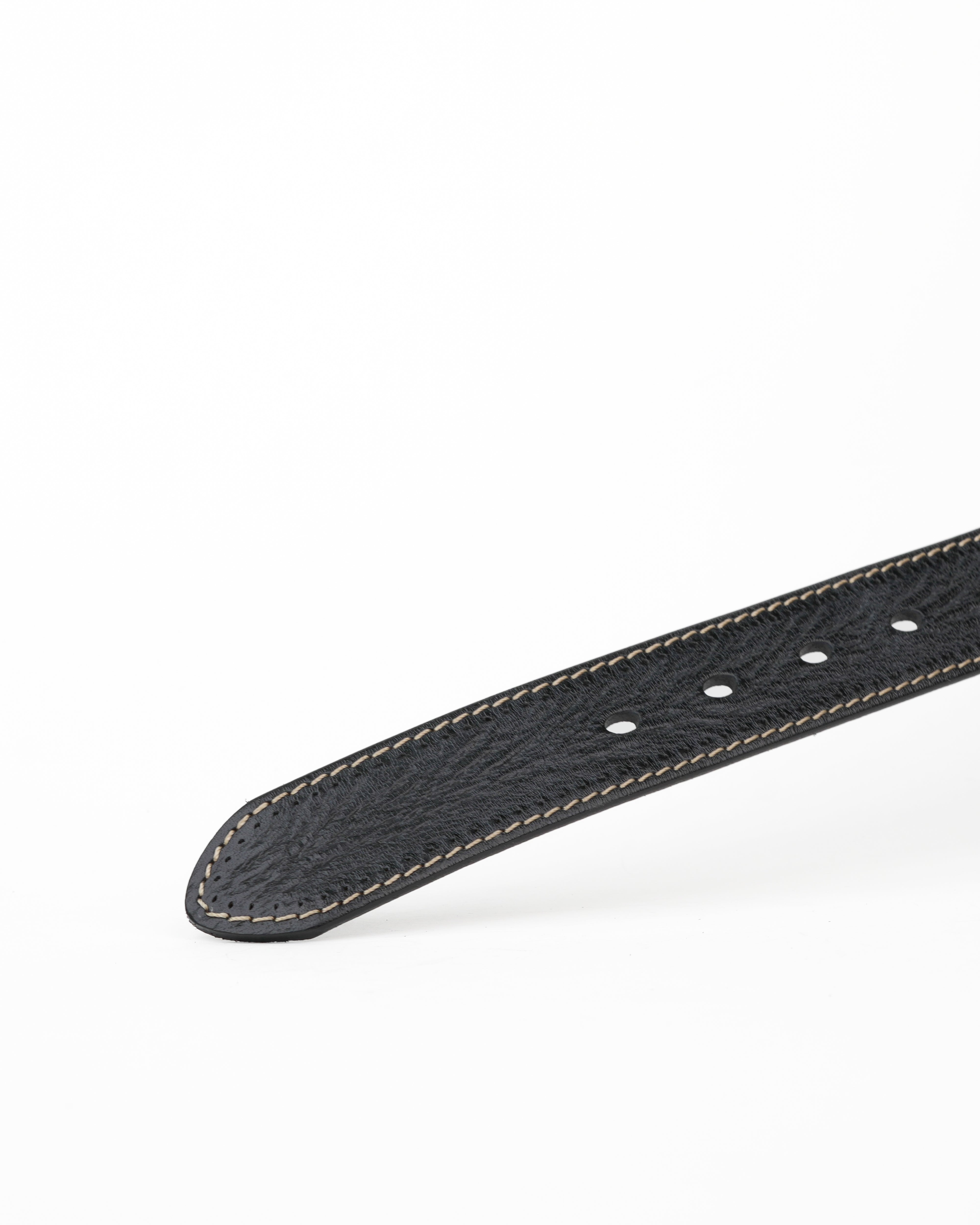 SHALAPI Cinture in vera pelle nere