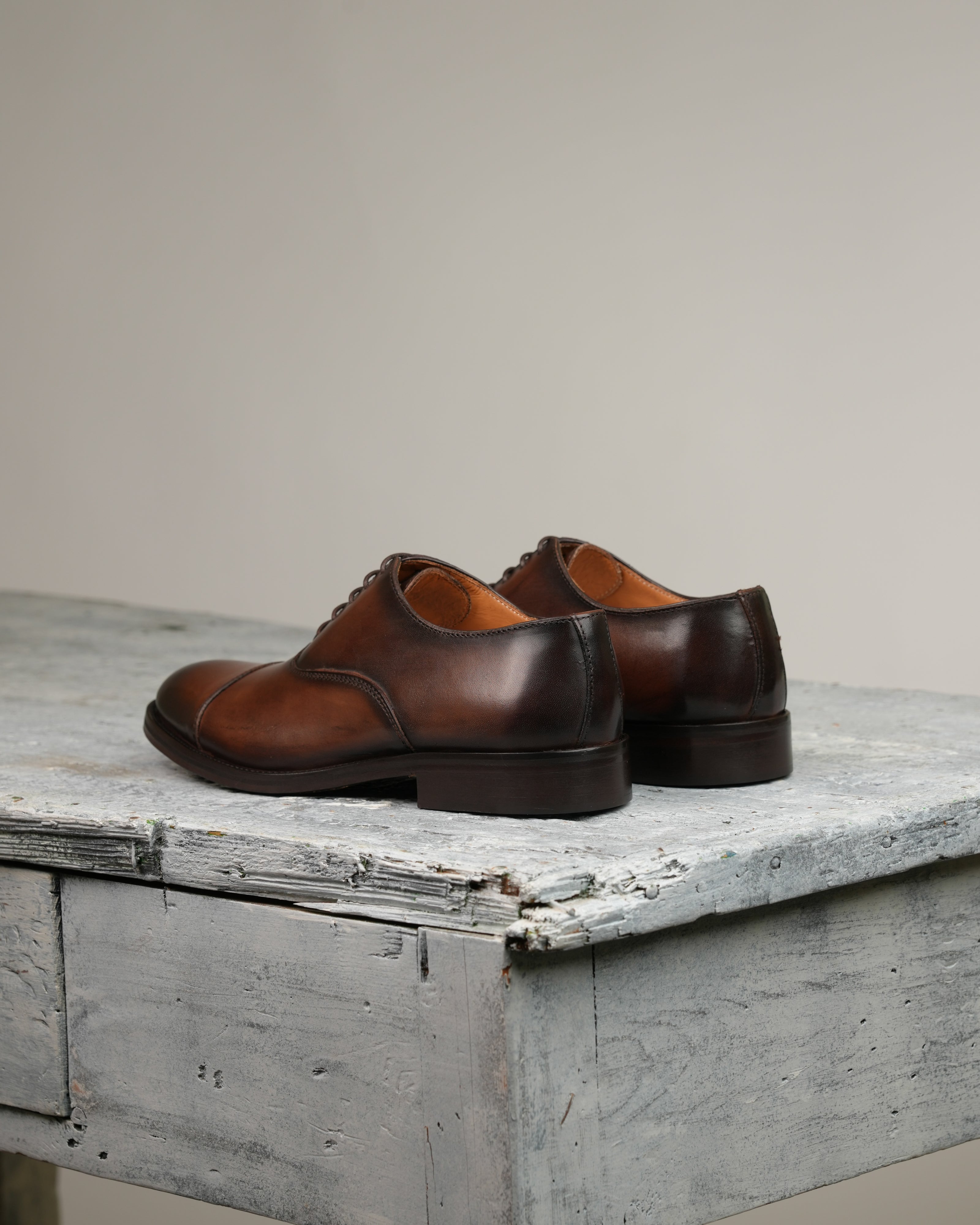 SHALAPI Florence 1.1 oxford classica da uomo in marrone