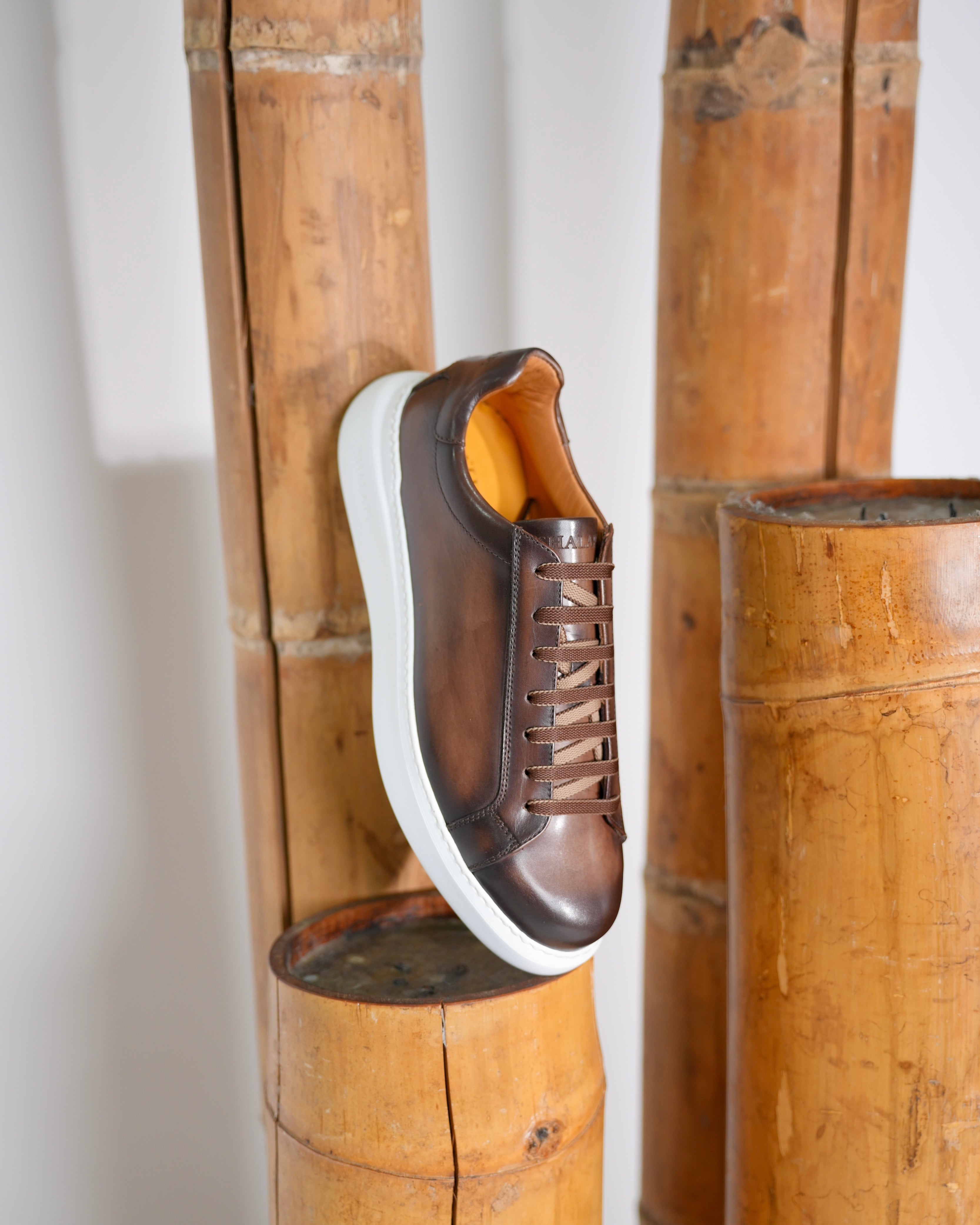 Zapatillas clásicas de lujo SHALAPI Flaty 1.1 en marrón