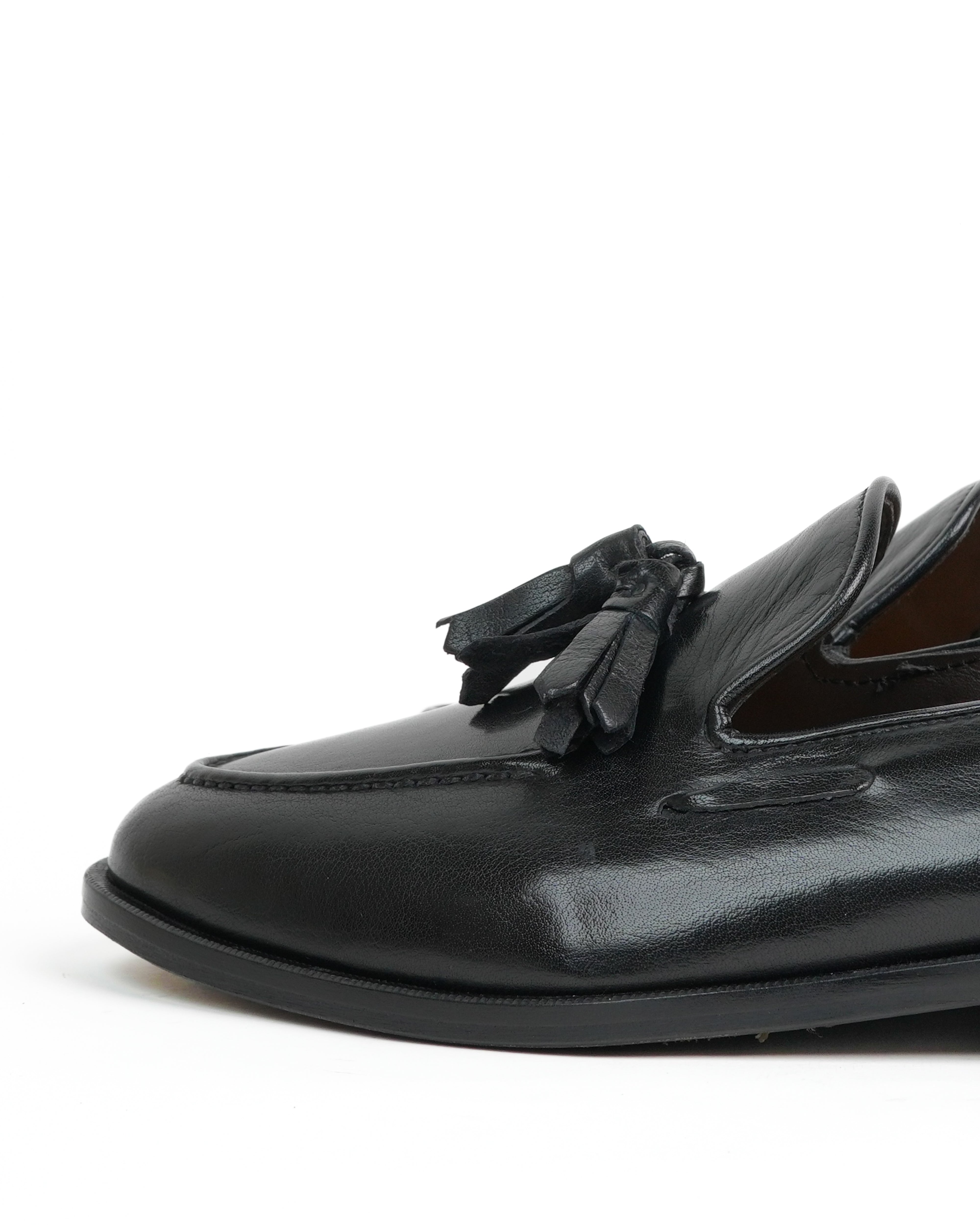 Mocassini SHALAPI Bari 1.1 da uomo in bufalo nero