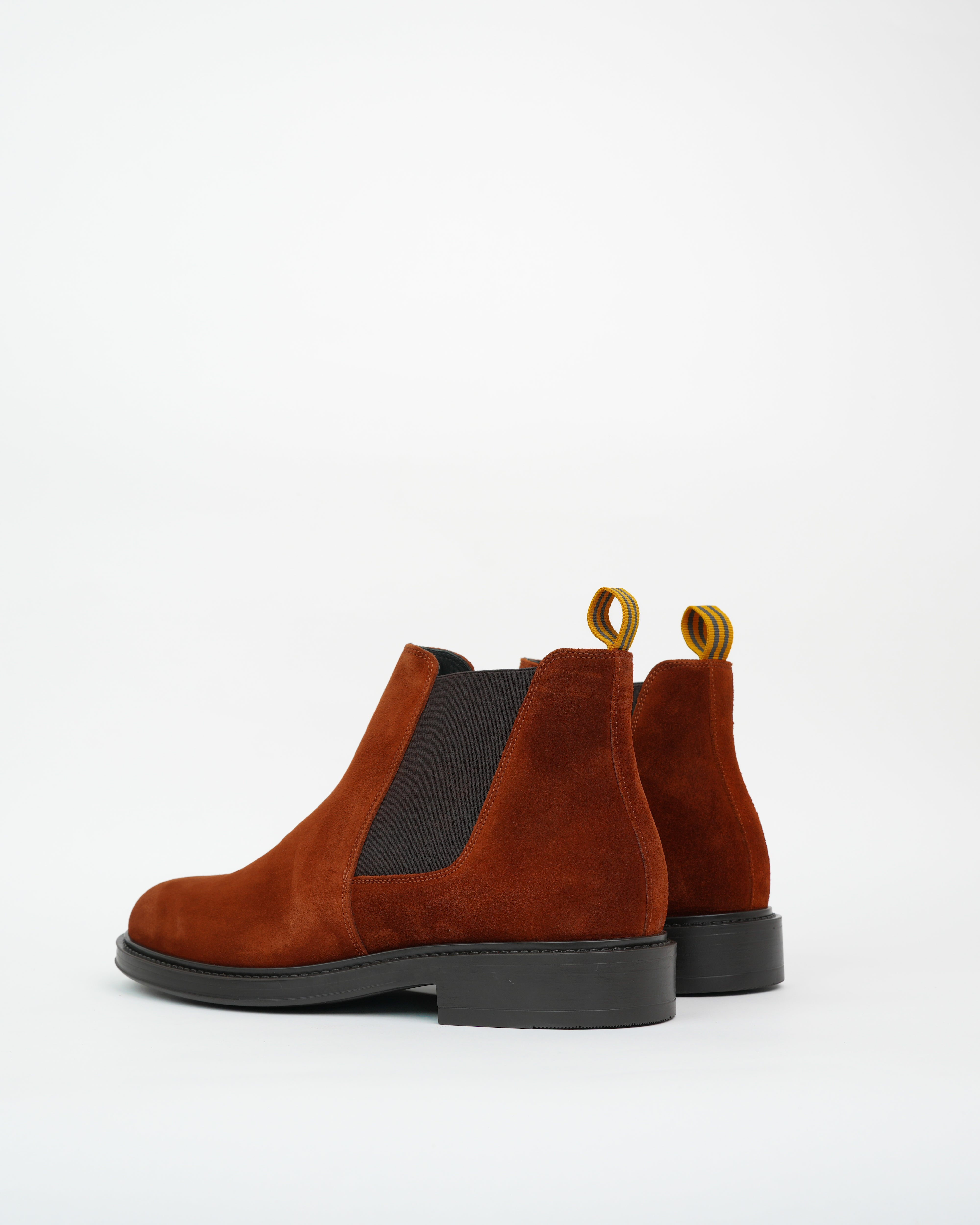 Stivali da strada di lusso SHALAPI 1.1 in camoscio cammello