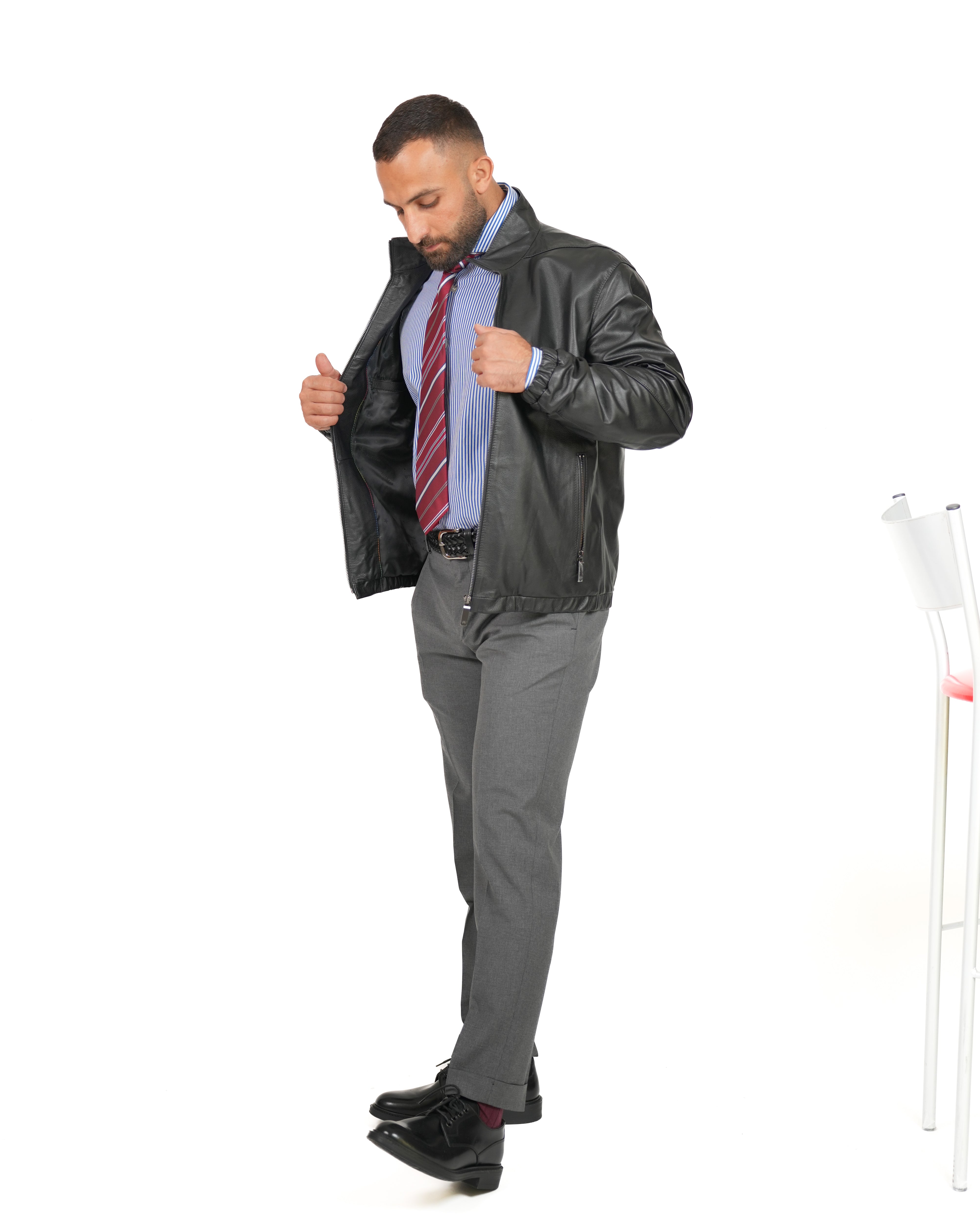 Giacca in pelle SHALAPI Milano Executive