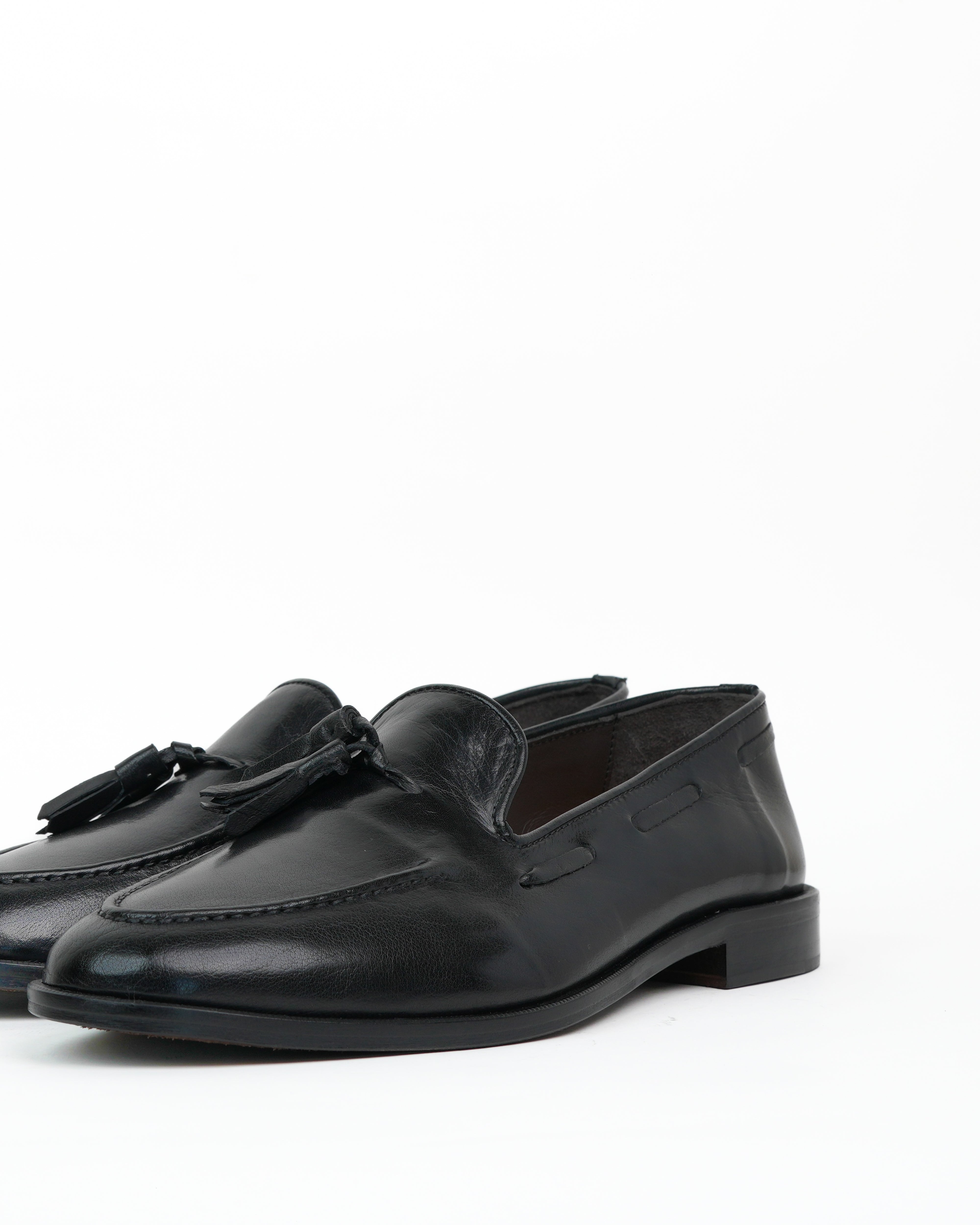 Mocassini SHALAPI Bari 1.1 da uomo in bufalo nero