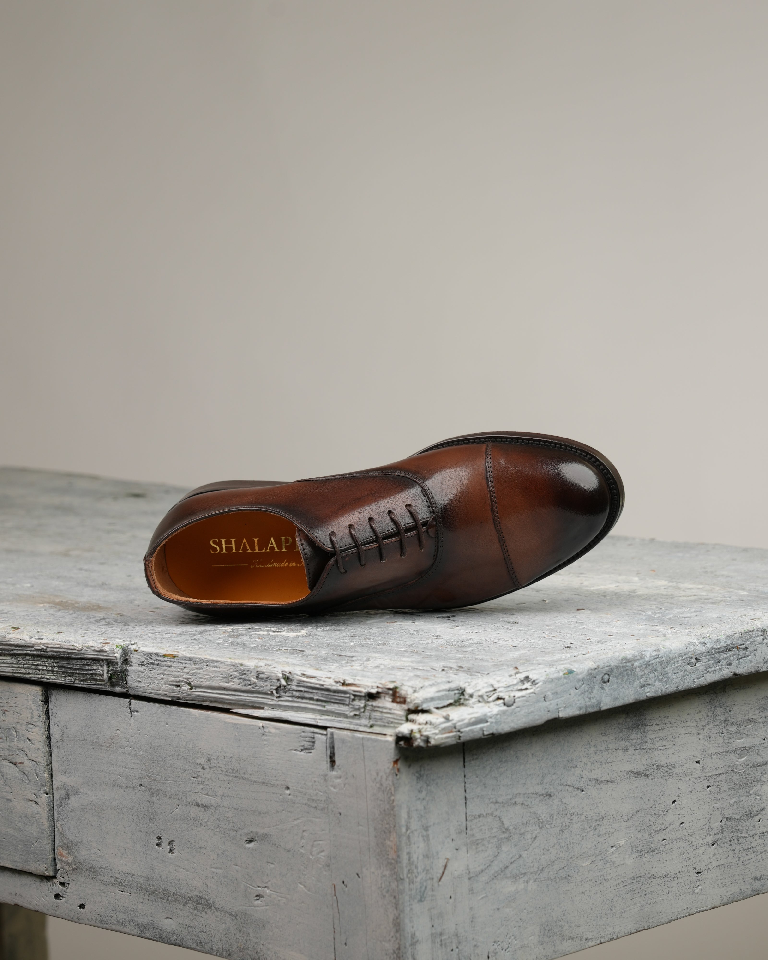 SHALAPI Florence 1.1 oxford classica da uomo in marrone
