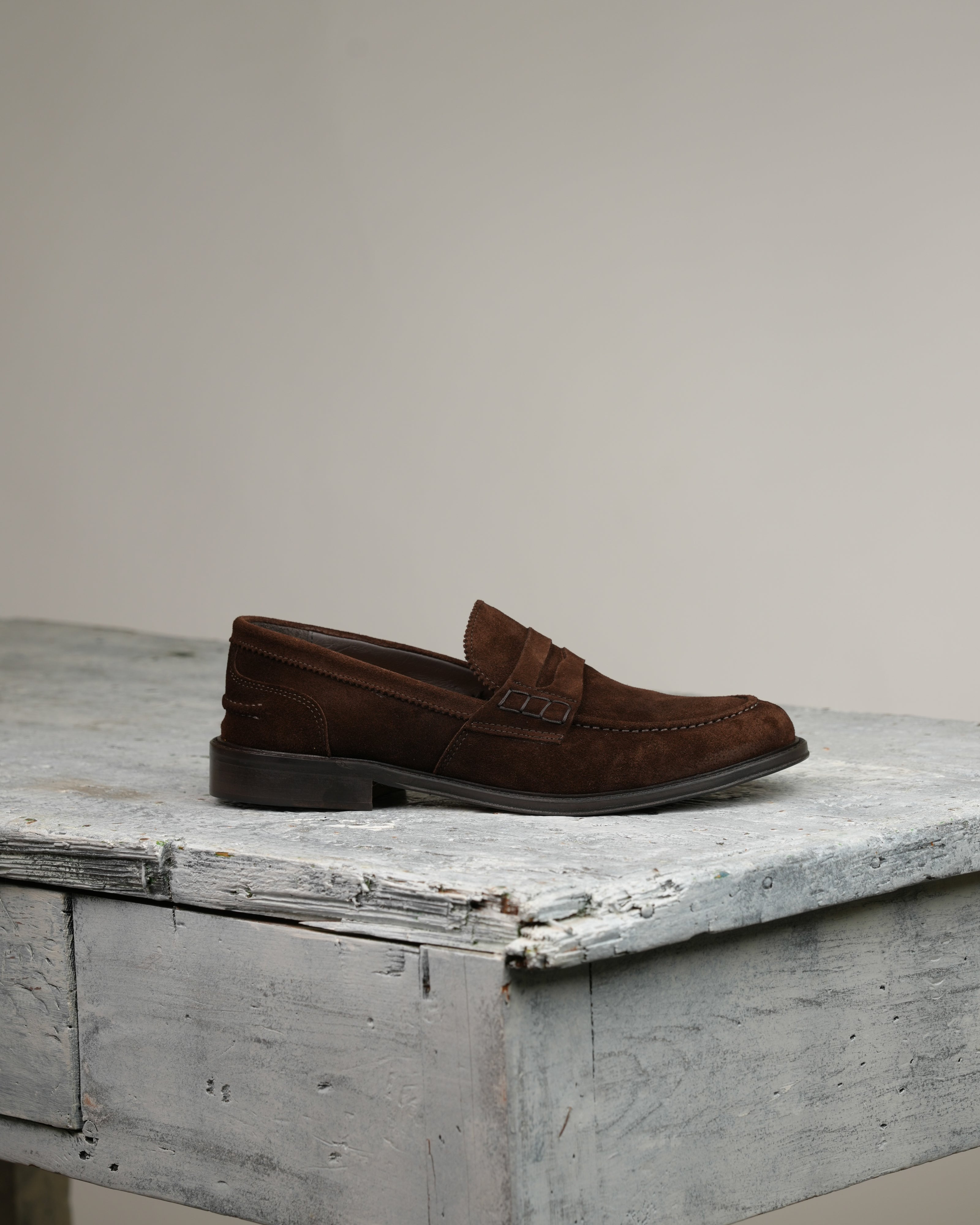 Mocasines SHALAPI Matera 1.1 para hombre en ante marrón 