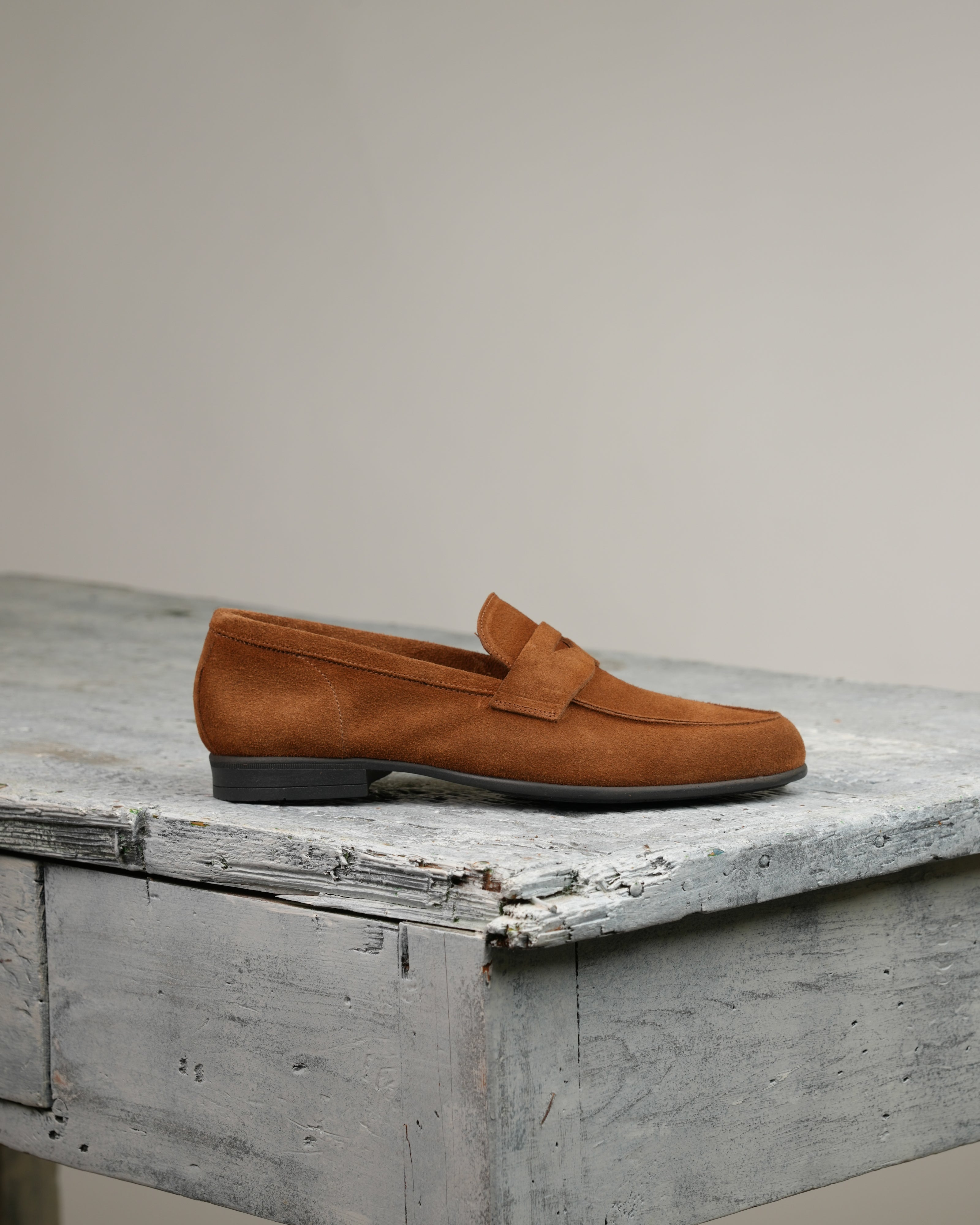 Mocasines Marechiaro de ante color camel