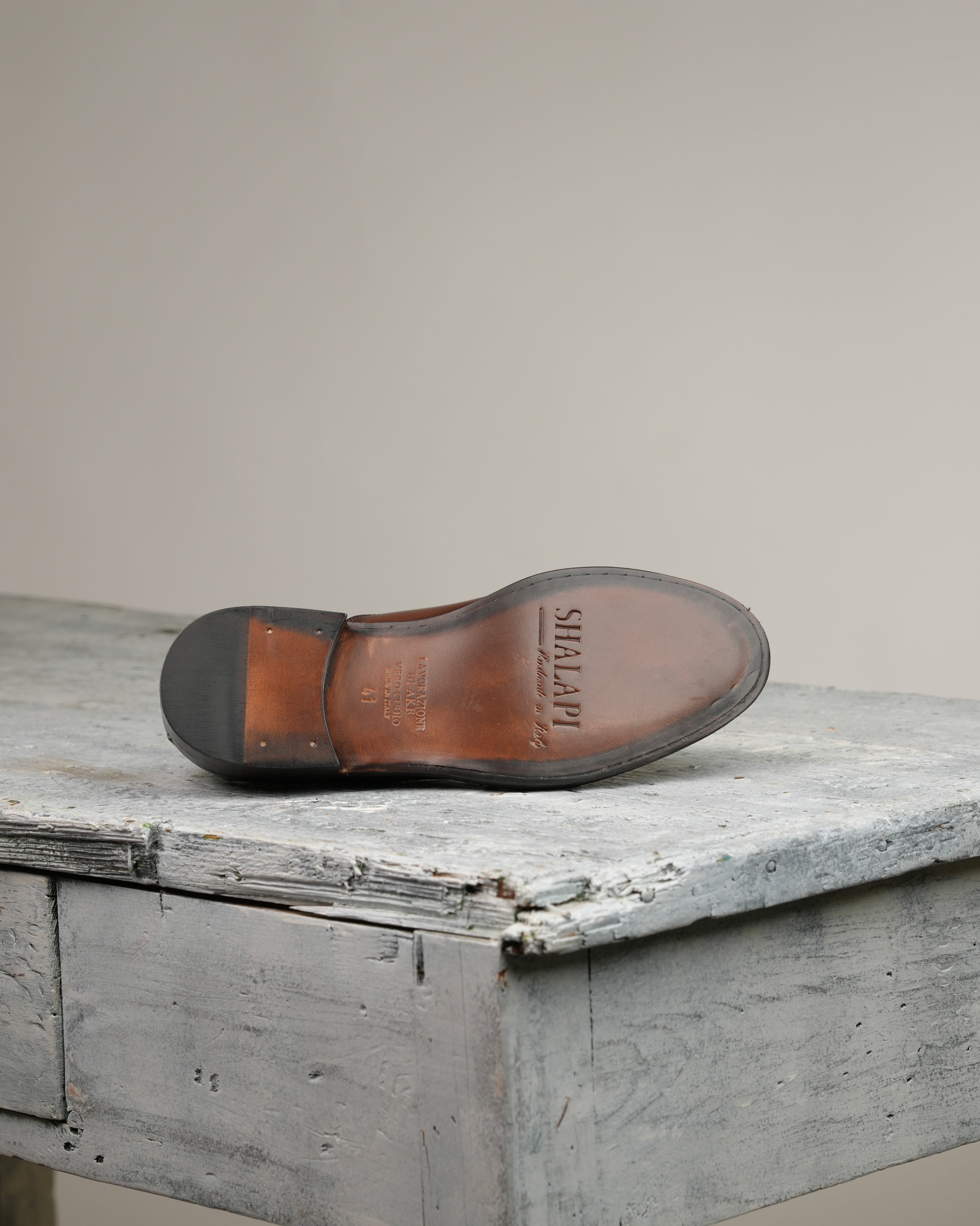 SHALAPI Florence 1.1 oxford classica da uomo in marrone