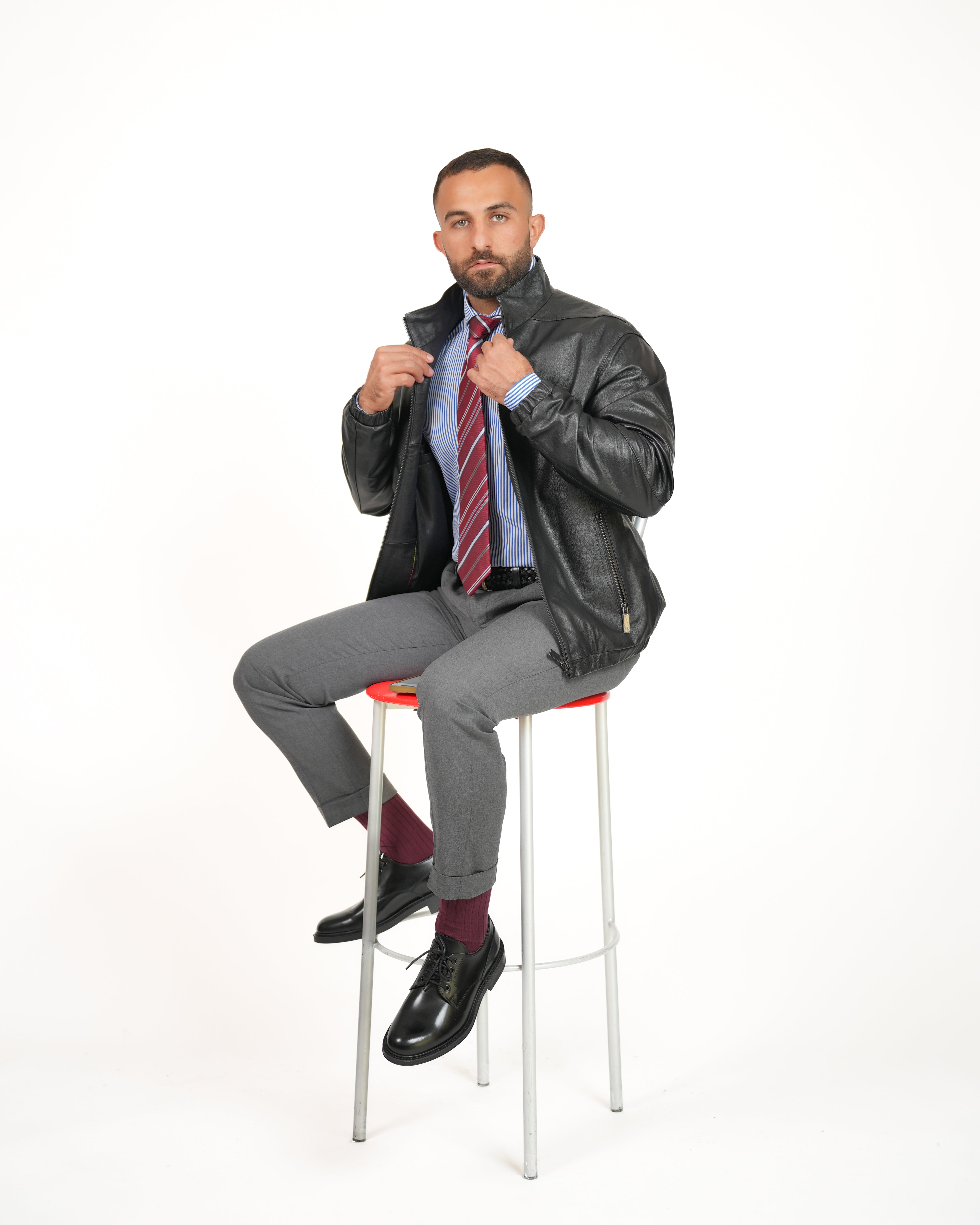 Giacca in pelle SHALAPI Milano Executive