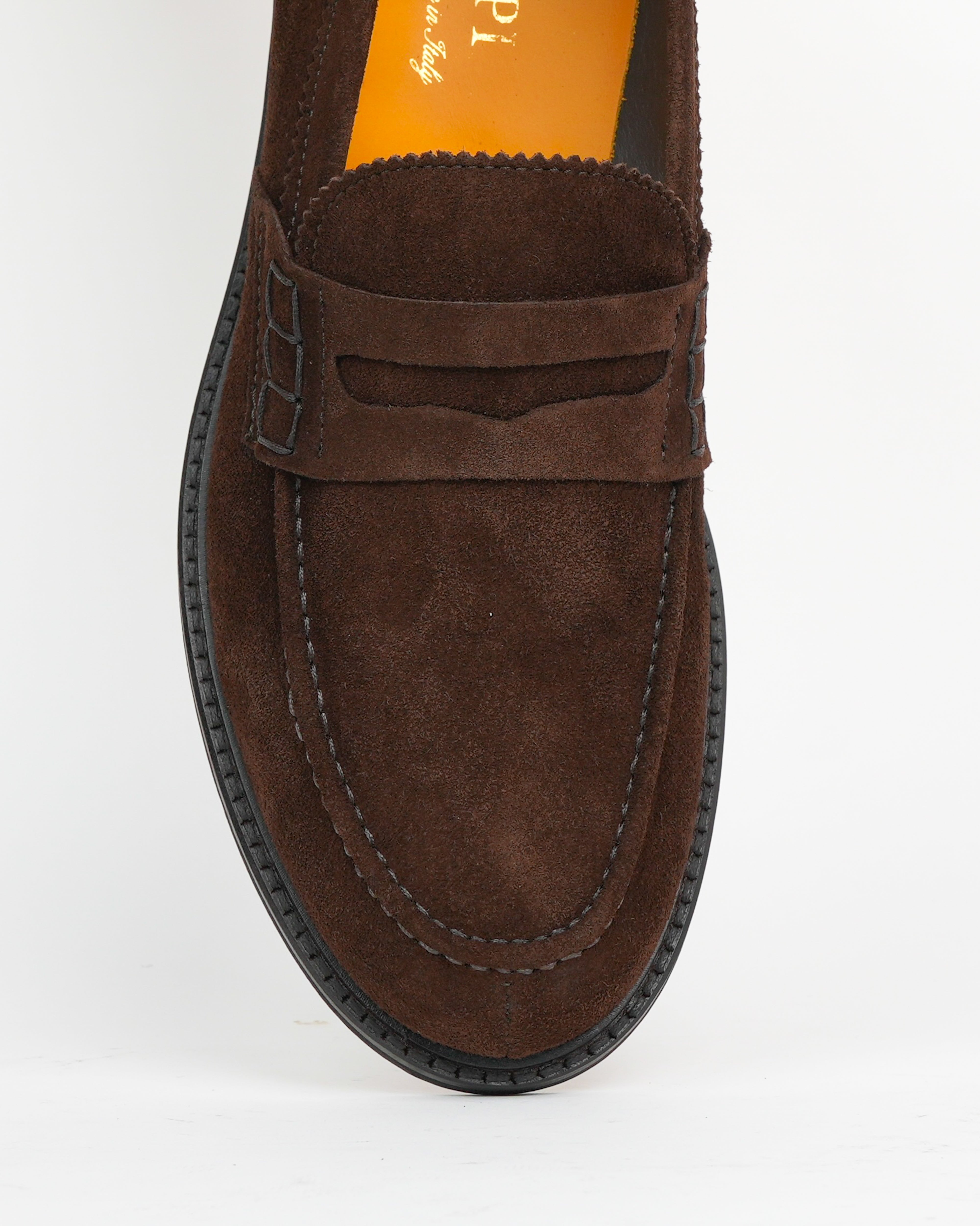 Mocassini SHALAPI Matera 1.1 da uomo in pelle scamosciata Marrone 