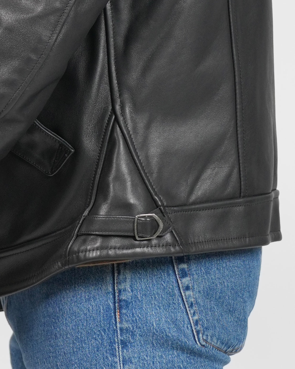 Giacca in pelle di vitello Shalapi Roma Executive