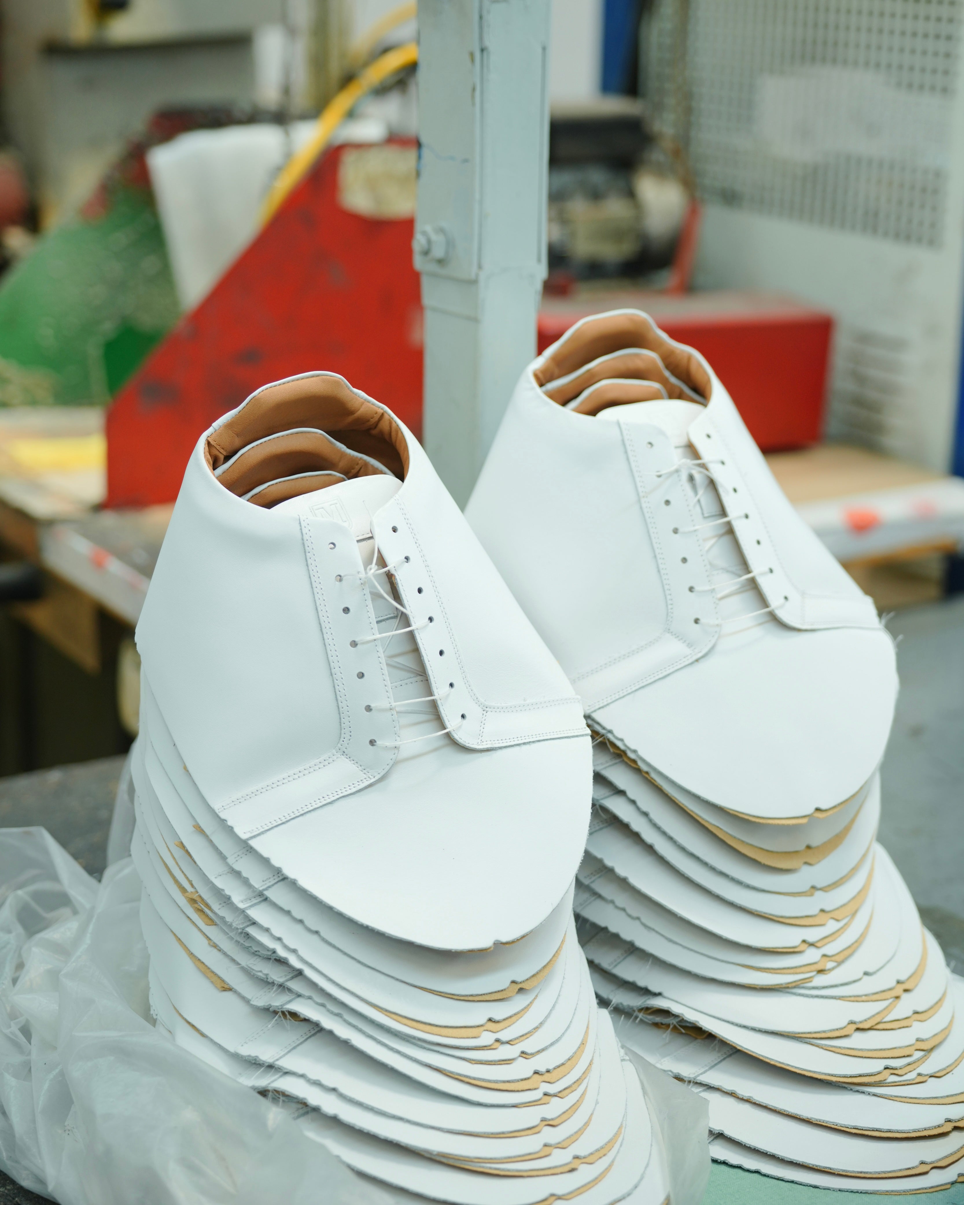 Sneakers di lusso SHALAPI Flaty 1.1 in bianco