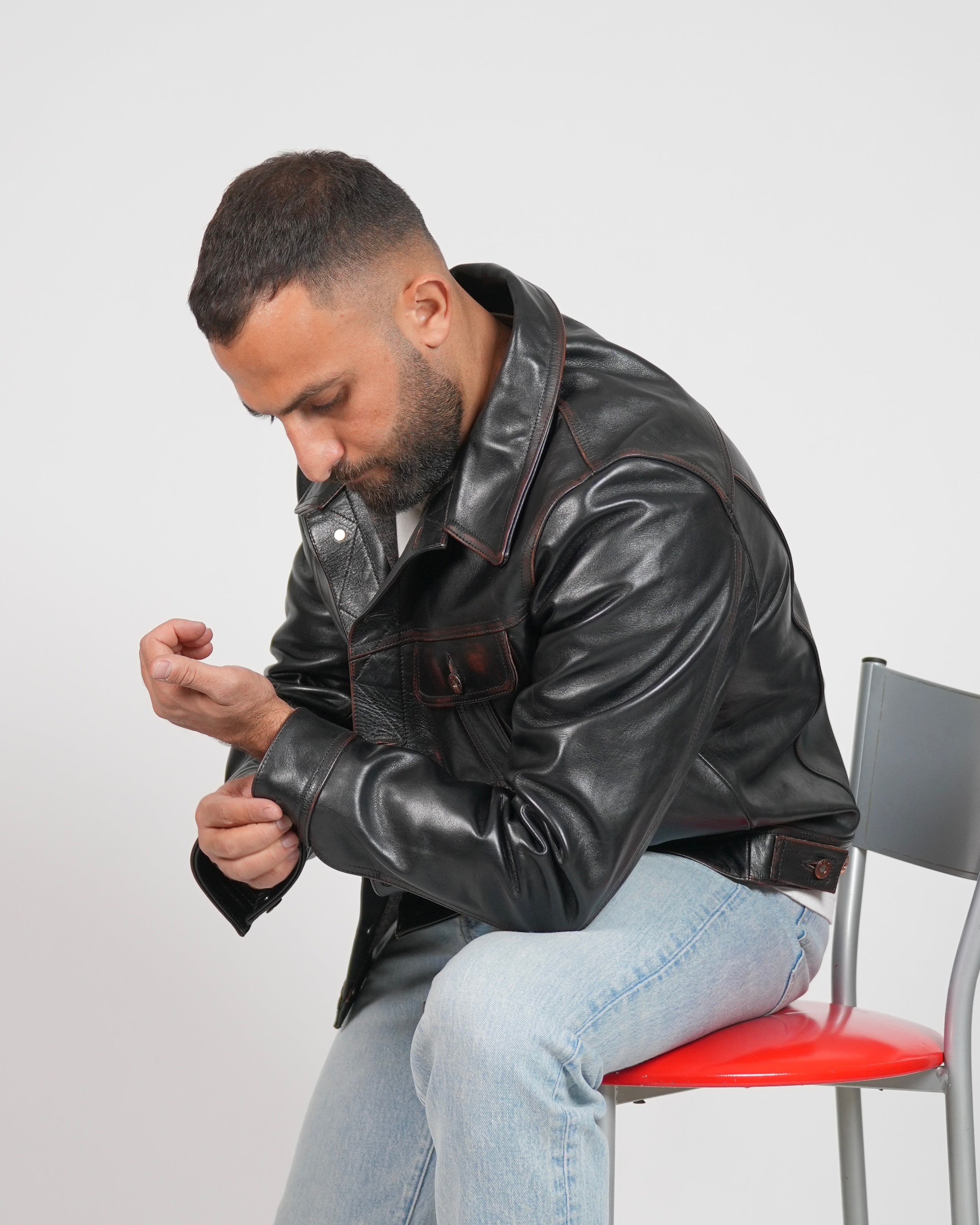 Giacca da camionista vintage SHALAPI Ravenna