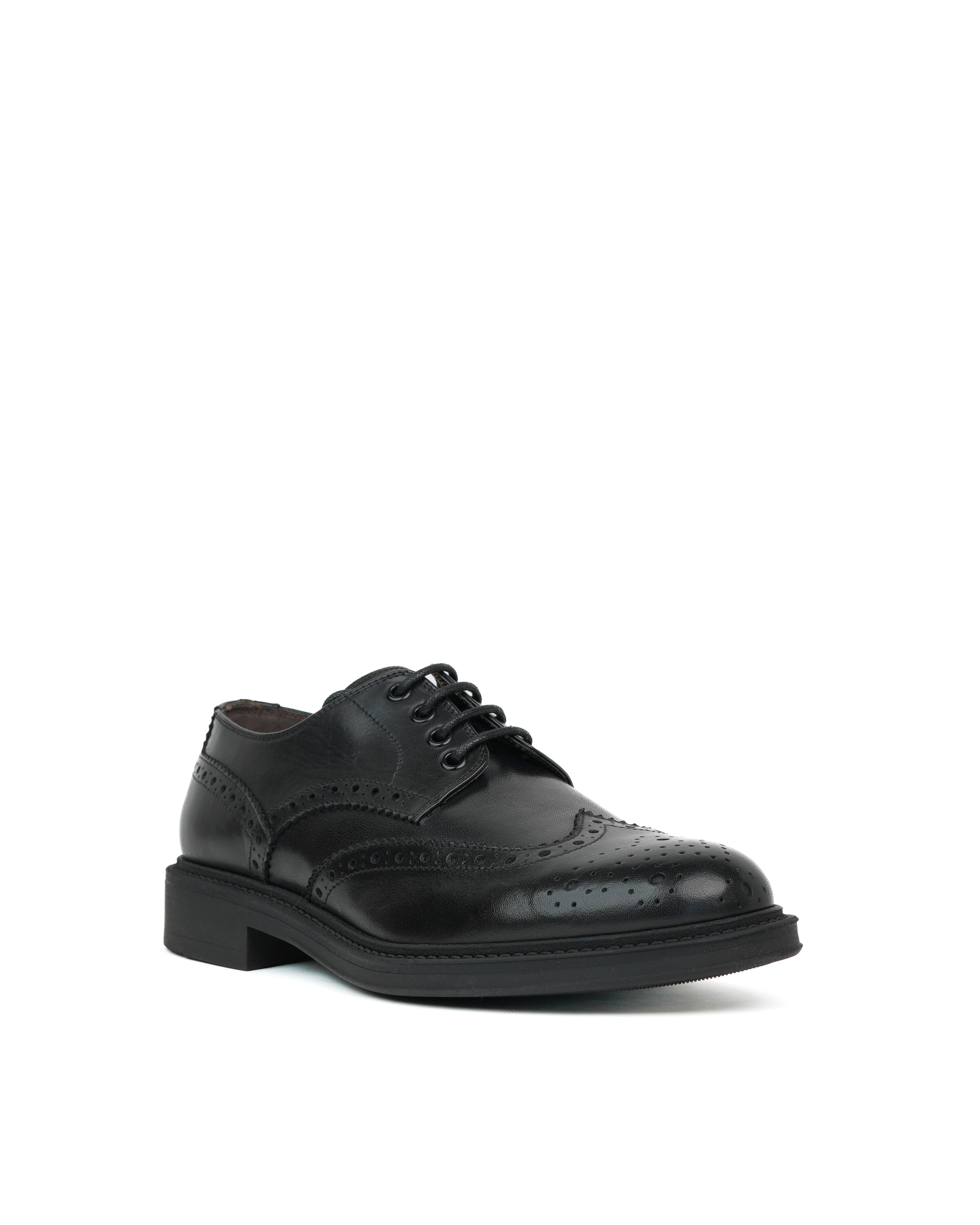 Scarpe Derby Richmond di lusso SHALAPI 1.1 in pelle scamosciata nere