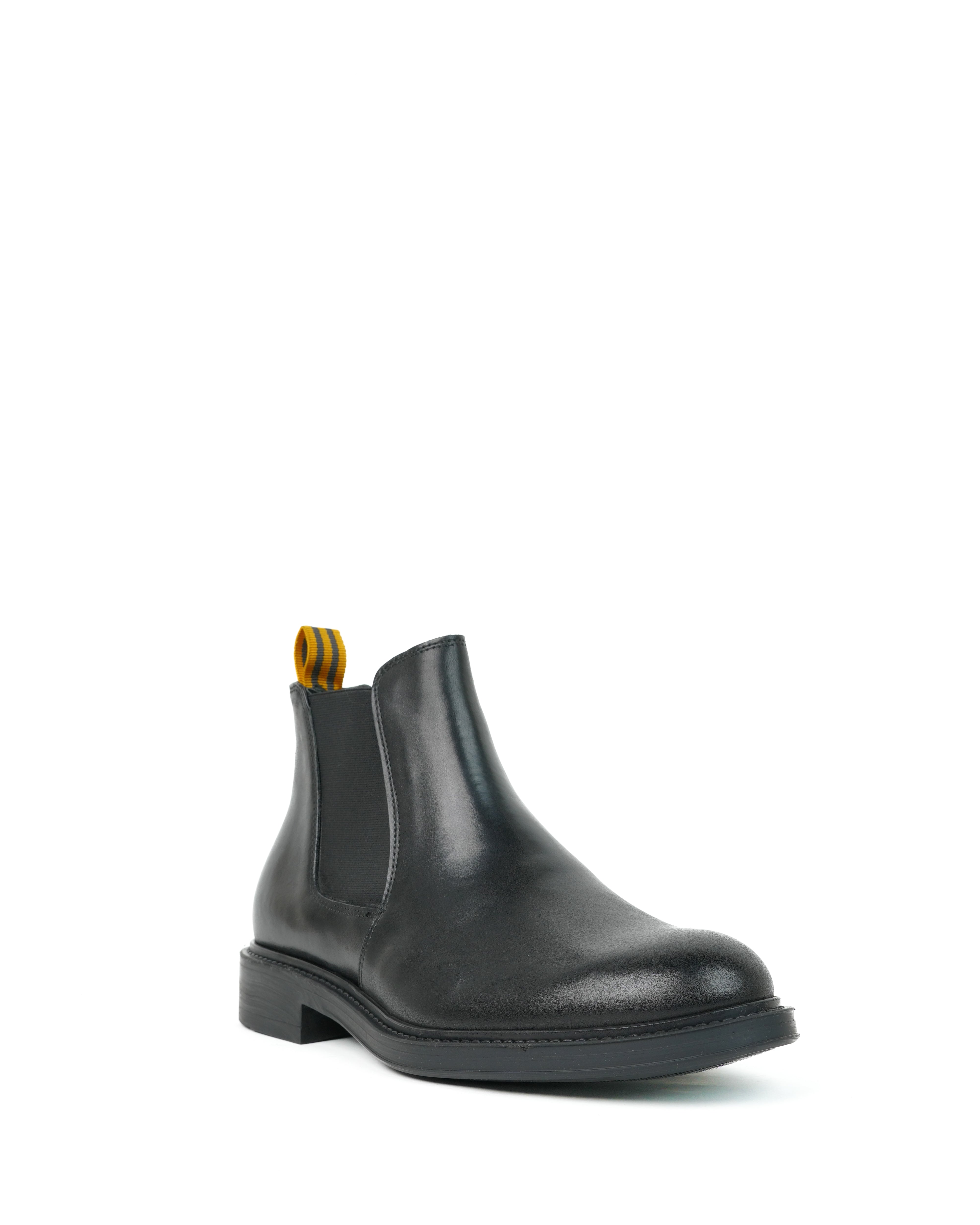 Stivali da strada di lusso SHALAPI 1.1 in pelle scamosciata nera