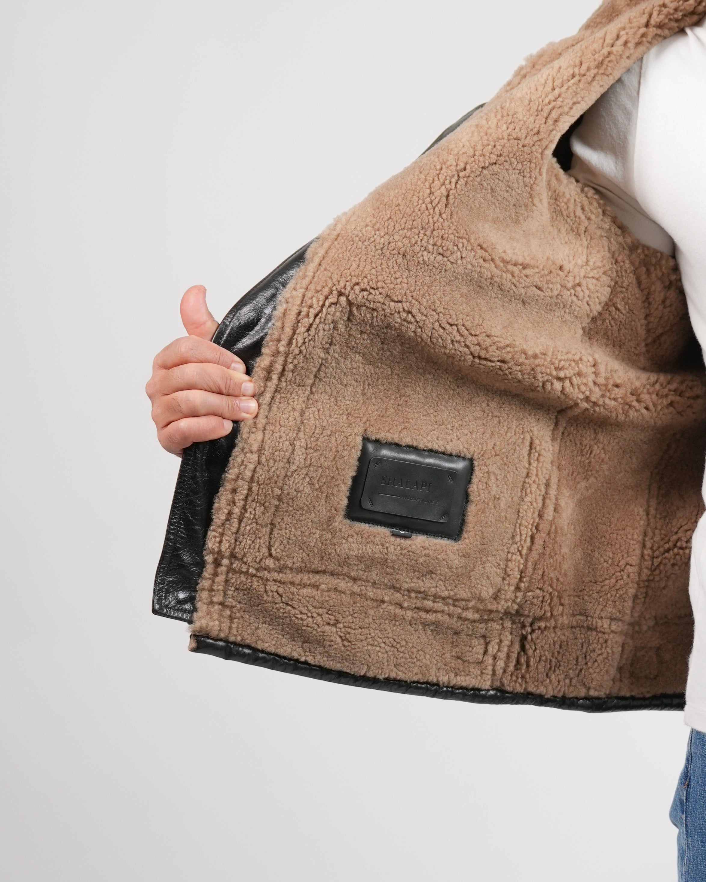 Giacca SHALAPI Capri Supreme Shearling in vera pelle di cavallo