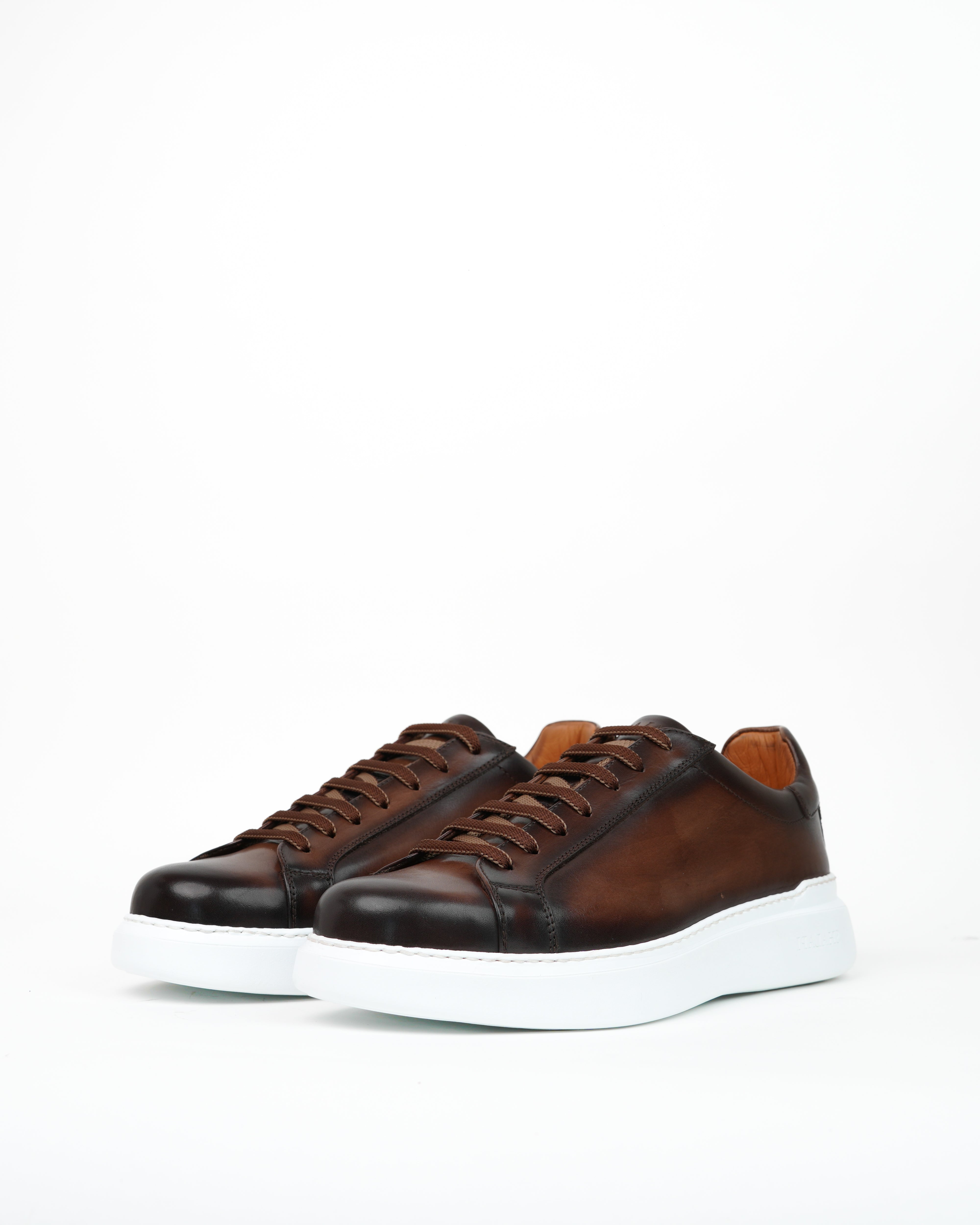 Sneakers di lusso SHALAPI Flaty 1.1 in marrone 